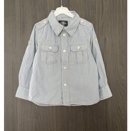 H&M csíkos kisfiú felső - 92