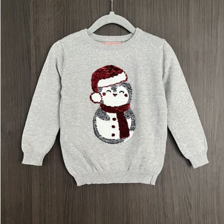 Primark pingvines kislány pulóver - 104