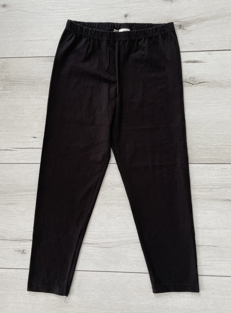Fekete női capri leggings - XS